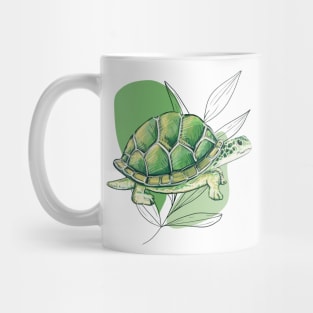 The wisdom of the turtle Mug